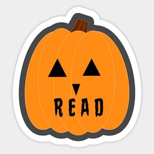 Fall Into Reading Sticker